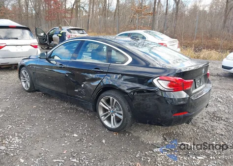 2018 BMW 440I Gran Coupe xDrive из США, поврежденный, VIN WBA4J7C59JBH14150